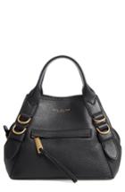 Marc Jacobs The Small Anchor Leather Shoulder Bag - Black