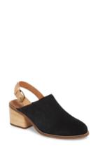 Women's Toms Leila Slingback Mule B - Black