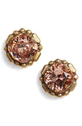 Women's Sorrelli Adorned Cushion Stud Earrings