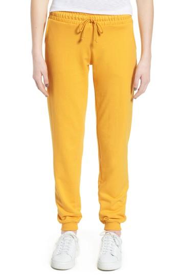 Women's Melody Ehsani Me. Rose Sweatpants - Yellow