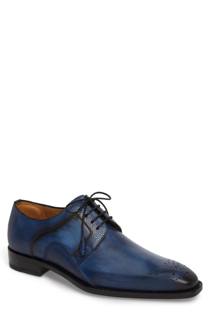 Men's Mezlan Saturno Medallion Toe Derby