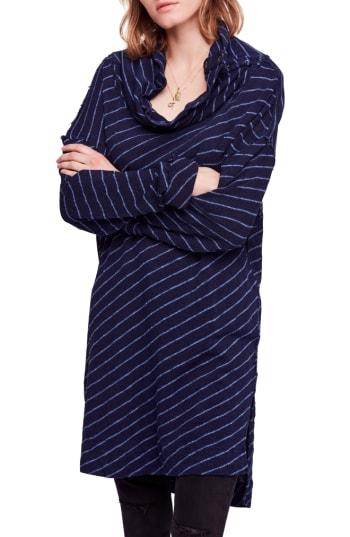 Women's Free People Gotta Have It Stripe Cotton Blend Tunic