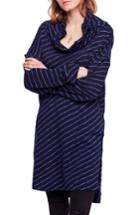Women's Free People Gotta Have It Stripe Cotton Blend Tunic
