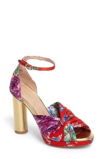 Women's Chinese Laundry Flory Knotted Sandal M - Red