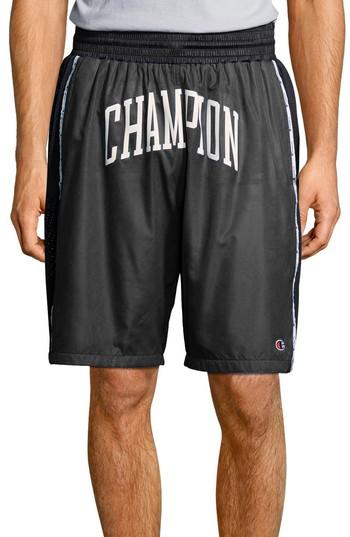 Men's Champion Satin Shorts - Black
