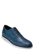 Men's Cole Haan 'zerogrand' Wingtip Oxford M - Blue