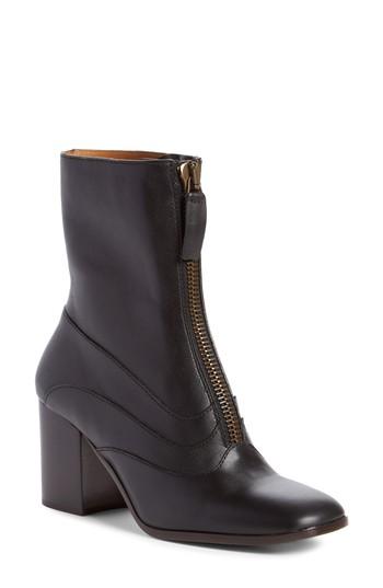 Women's Chloe Qacey Square Toe Boot Us / 36eu - Black