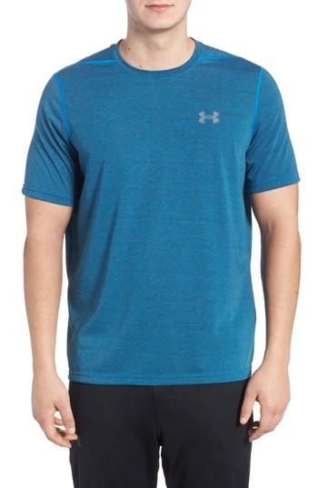 Men's Under Armour Threadborne Siro 3c Twist T-shirt - Blue