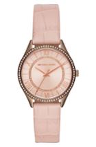 Women's Michael Kors Lauryn Leather Strap Watch, 33mm