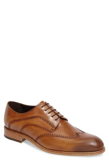 Men's Monte Rosso Francesco Wingtip Derby M - Brown