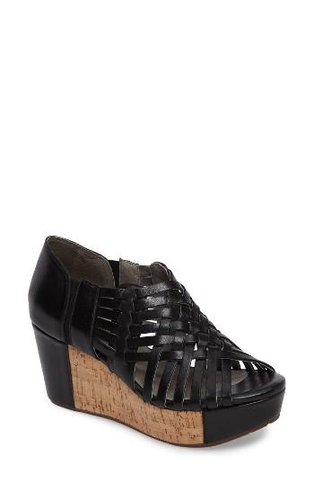 Women's Chocolat Blu Vic Platform Sandal M - Black