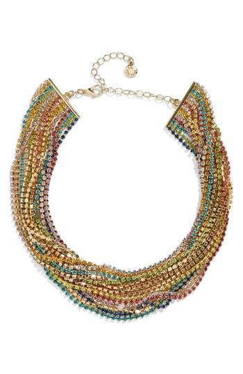 Women's Baublebar Multistrand Crystal Choker
