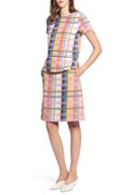 Women's Halogen Plaid Tweed Top - Blue