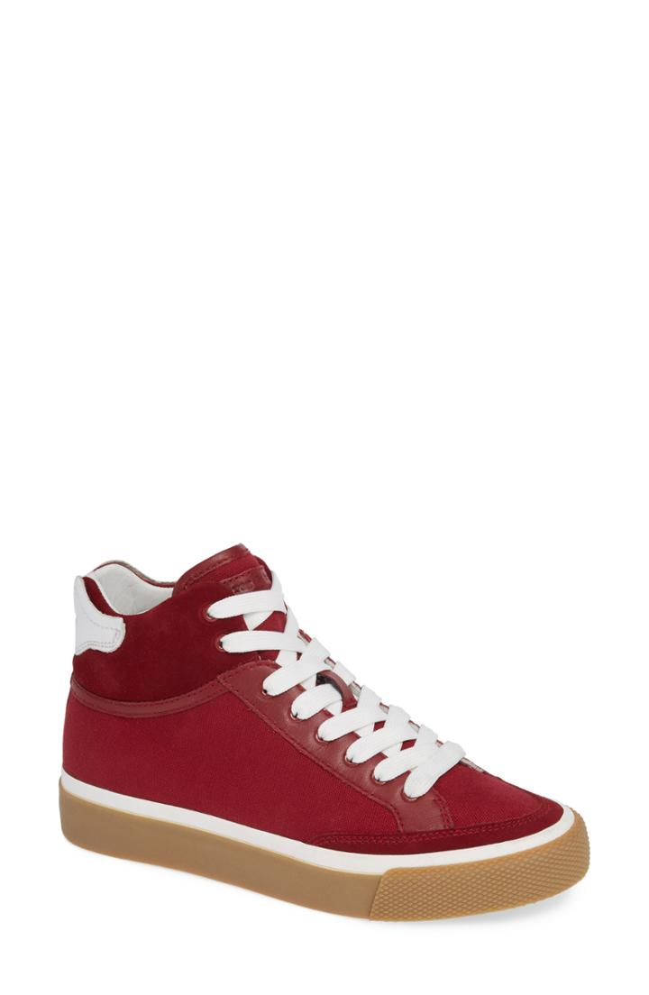 Women's Rag & Bone Army High Top Sneaker Us / 36eu - Red