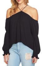 Women's 1.state Off The Shoulder Blouse - Black