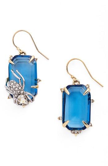 Women's Alexis Bittar Encrusted Spider Drop Earrings