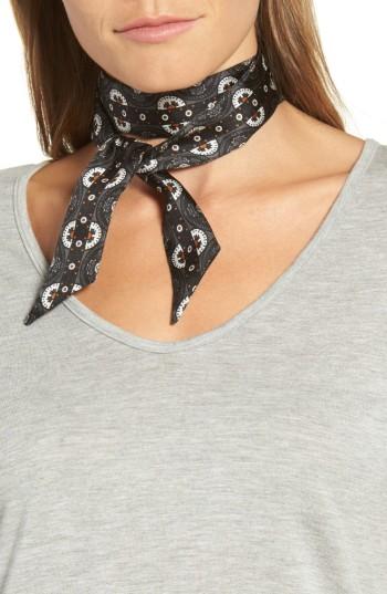 Women's Echo Mini Foulard Silk Scarf