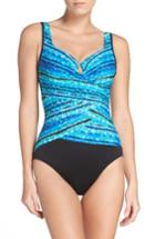 Women's Miraclesuit Night Lights Escape Underwire One-piece Swimsuit