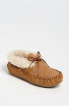 Women's Minnetonka 'chrissy' Slipper Bootie M - Brown