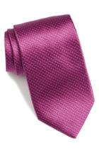 Men's David Donahue Solid Silk Tie