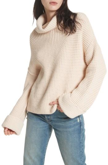 Women's Free People Park City Pullover - Ivory
