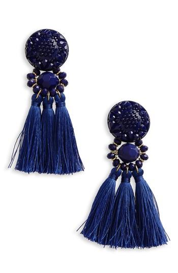 Women's Topshop 3-tassel Drop Earrings