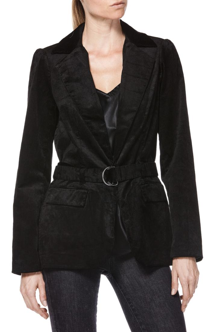 Women's Paige Sorrenti Stretch Velvet Corduroy Jacket