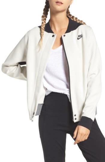 Women's Nike Destroyer Track Jacket - Ivory