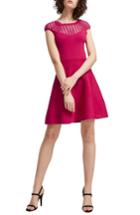 Women's French Connection Rose Fit & Flare Dress - Pink