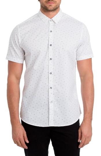 Men's 7 Diamonds Soul Dreamer Woven Shirt - White