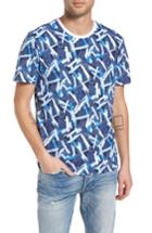Men's The Rail Print T-shirt, Size - Blue