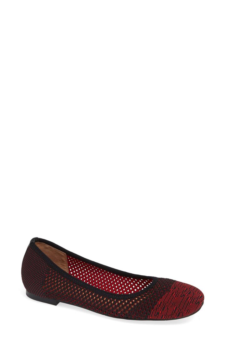 Women's Nic + Zoe Arla Flat M - Red
