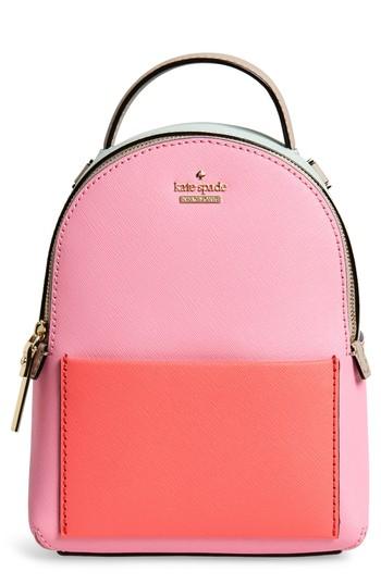 Kate Spade New York Cameron Street Merry Convertible Leather Backpack -  Pink | LookMazing