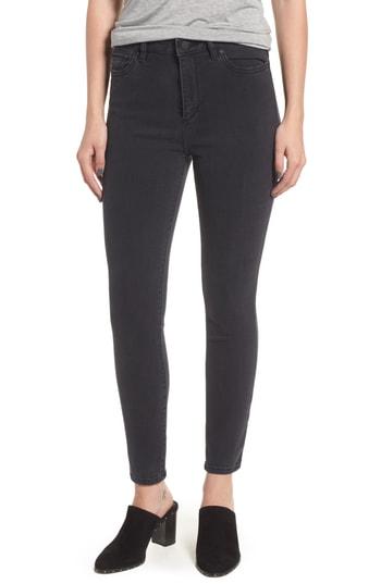 Women's Dl1961 Chrissy Trimtone Ultra High Waist Skinny Jeans - Black