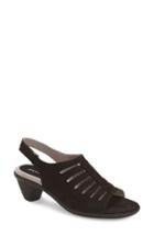 Women's David Tate 'lexus' Slingback Sandal N - Black