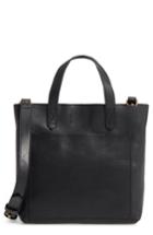 Madewell Small Transport Leather Crossbody Bag - Black