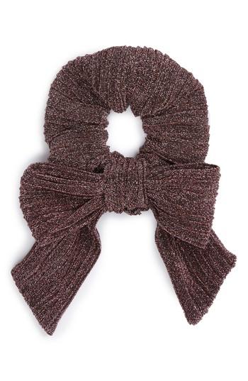 New Friends Colony Studio 54 Bow Scrunchie, Size - Pink