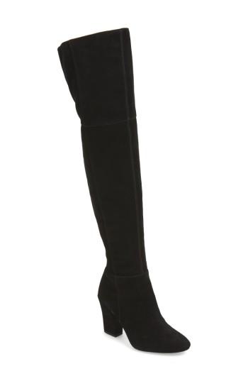 Women's Louise Et Cie Vernon Over The Knee Boot M - Black