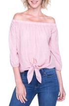 Women's Liverpool Jeans Company Off The Shoulder Top - Red