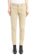 Women's Saint Laurent Rip & Repair Slim Chinos