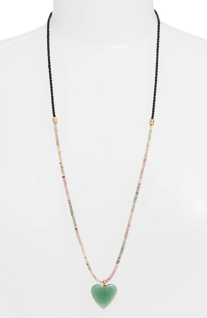 Women's Lizzie Fortunato Enchanted Heart Pendant Necklace