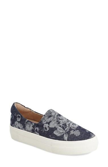 Women's Jslides 'ariana' Platform Sneaker M - Blue