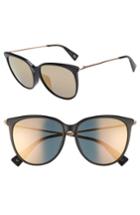 Women's Marc Jacobs 56mm Cat Eye Sunglasses - Black