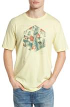 Men's Hurley Watercolor T-shirt - Orange