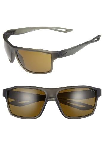 Men's Nike Legend 65mm Multi-sport Sunglasses - Matte Cargo Khaki/ Black
