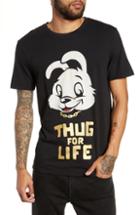 Men's Elevenparis Thug For Life Graphic T-shirt - Black