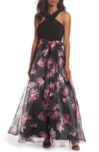 Women's Eliza J 3d Floral & Sequin Cocktail Dress
