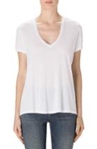 Women's J Brand Janis V-neck Tee - White