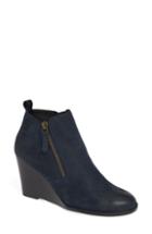 Women's Caslon Wesley Wedge Bootie .5 M - Blue