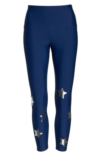 Women's Onzie Foil Leggings - Blue